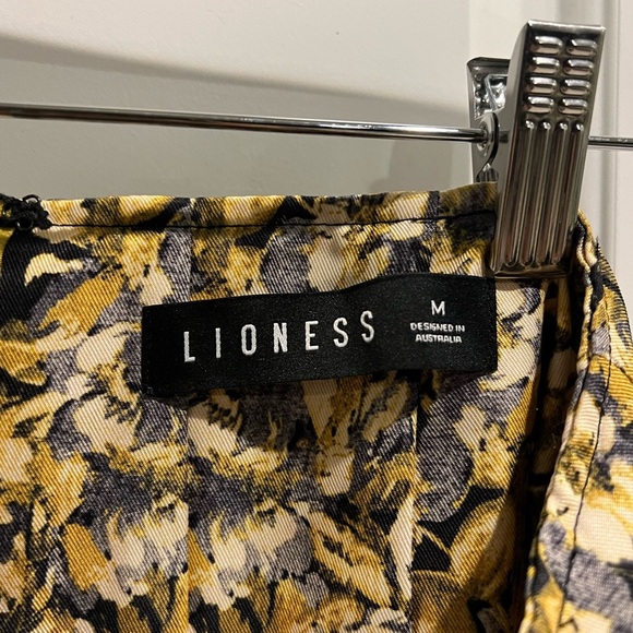 Lioness Black and Gold Embellished Mini Corset Skirt M - Picture 5 of 5